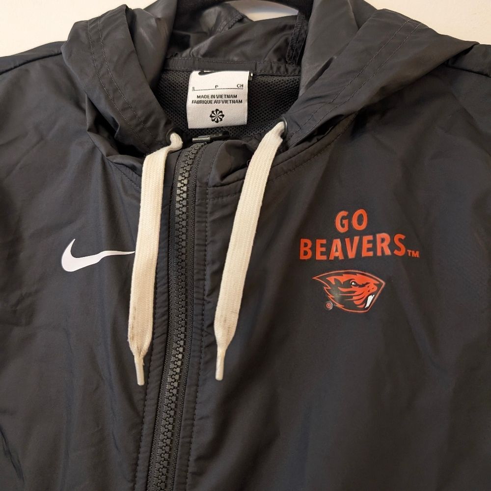 Nike Oregon State University Beavers wind breaker size Small - Picture 2 of 5